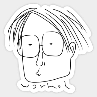 Warhol 1 Sticker